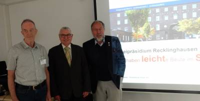 26.10.2022 Vortrag von Kriminalhauptkommissar  a.D. Volker Kosbab zum Thema 