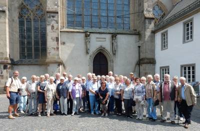 02.08.2019 Besuch des Altenberger Domes mit anschlieendem Kaffeetrinken in Schloss Burg