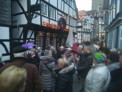 28.11.2018 Besuch des Weihnachtsmarktes in Hattingen mit anschlieendem Kaffeetrinken