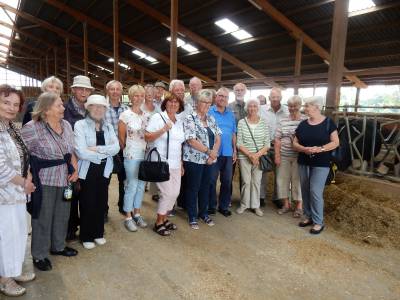 18.07.2018 Besuch des landwirtschaftlichen Musterhofes Simann mit anschlieendem Grillen