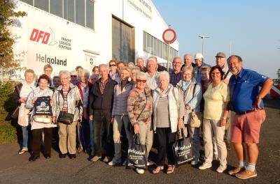 18.09.2018 Mehrtagesfahrt nach Norddeutschland mit einer bersetzung nach Helgoland