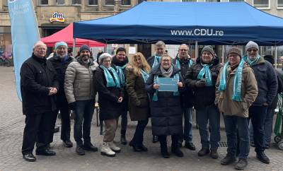 15.02.2025 Marktplatzwahlkampf