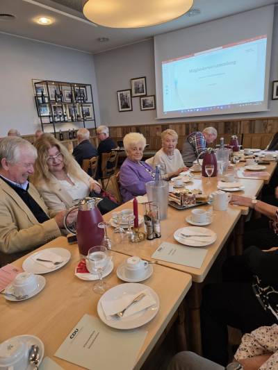 17.09.2025
Jahreshauptversamm-lung